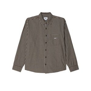 Obey Bigwig Andy Woven Longsleeve Shirt Size XL